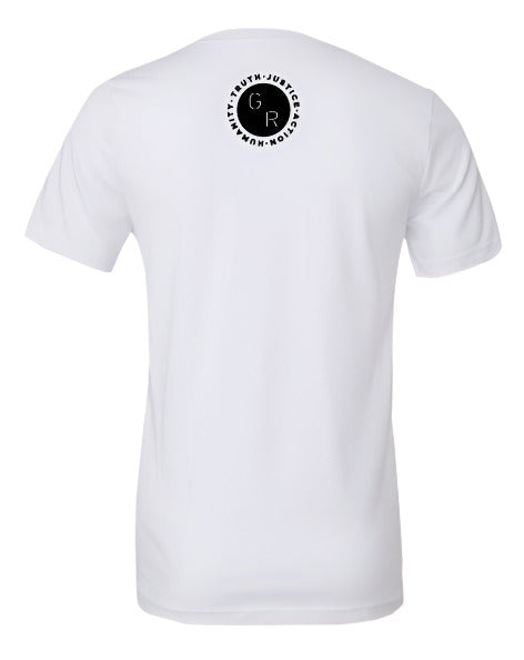 Greenwood Rising Graffiti Tee White Back