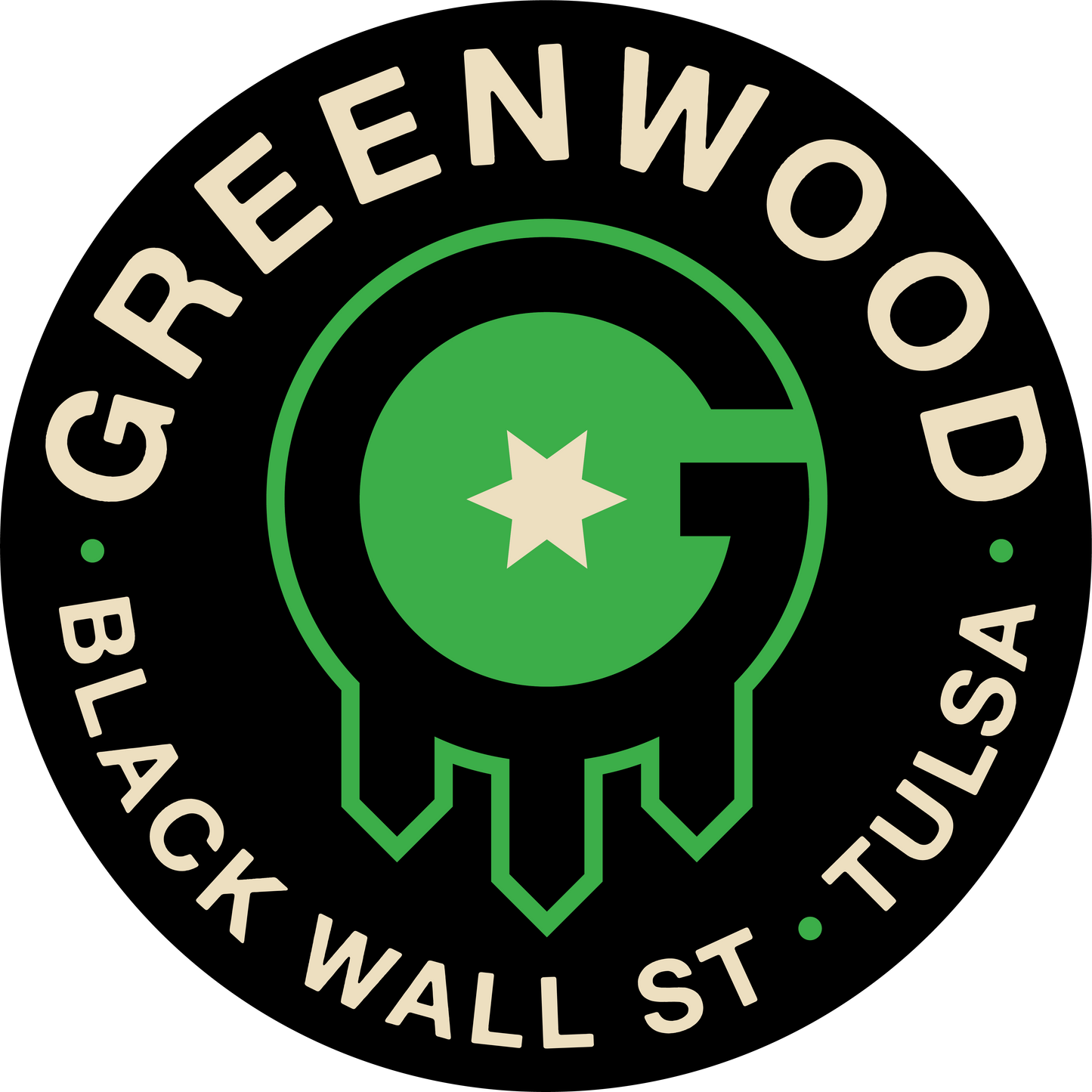 Greenwood Rising Magnet