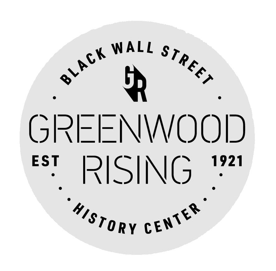 Greenwood Rising Button White