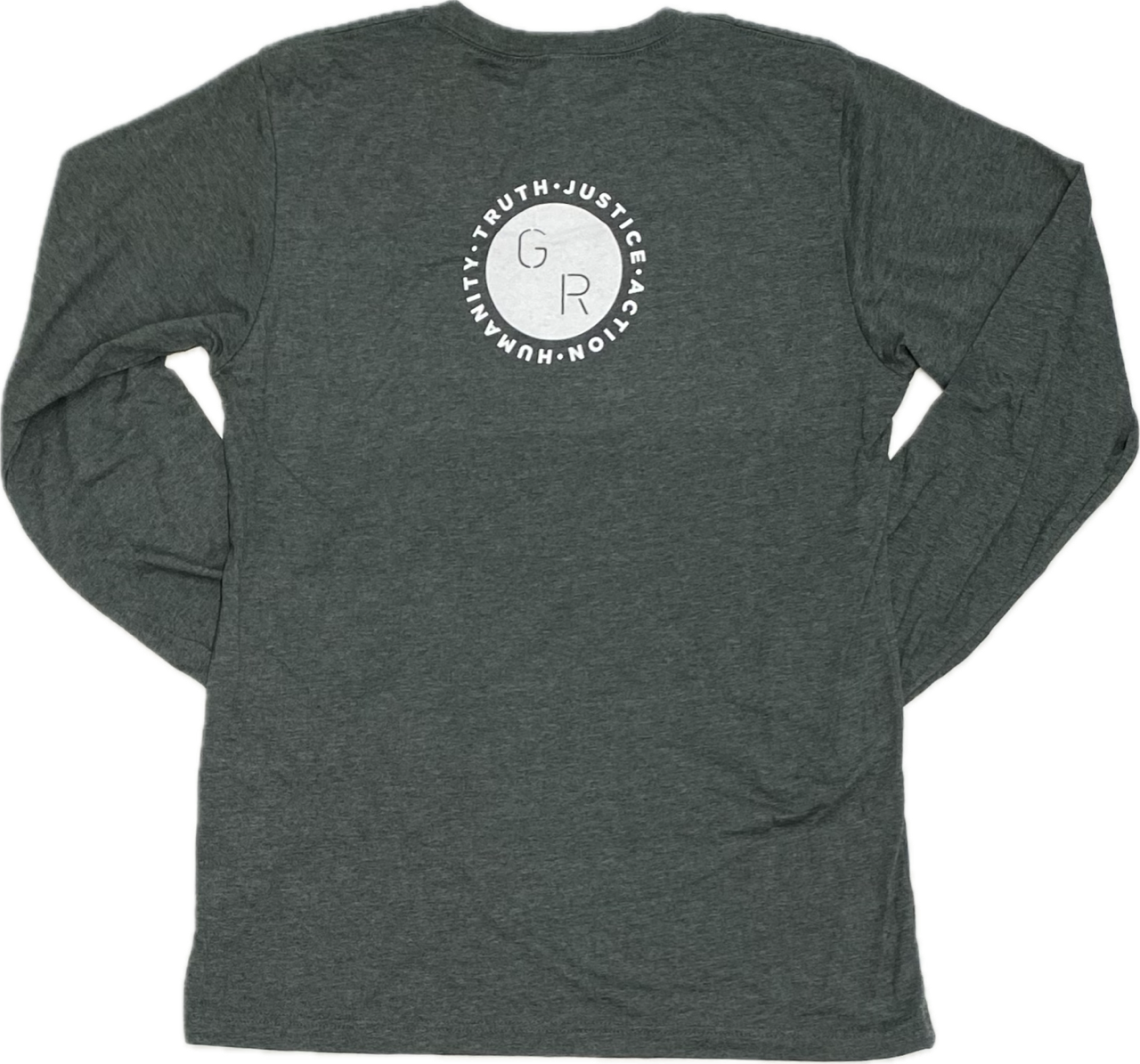 Greenwood Rising Black Wall St Long Sleeve Tee